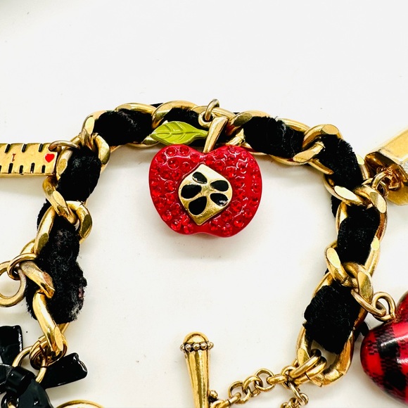Betsey Johnson School Teacher Charm Bracelet - Picture 3 of 8